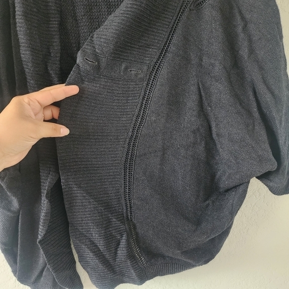 Lululemon Cashmere Blend Breeze Easy Wrap Knit Cardigan Lounge Cozy Yoga XS/S - Picture 4 of 11